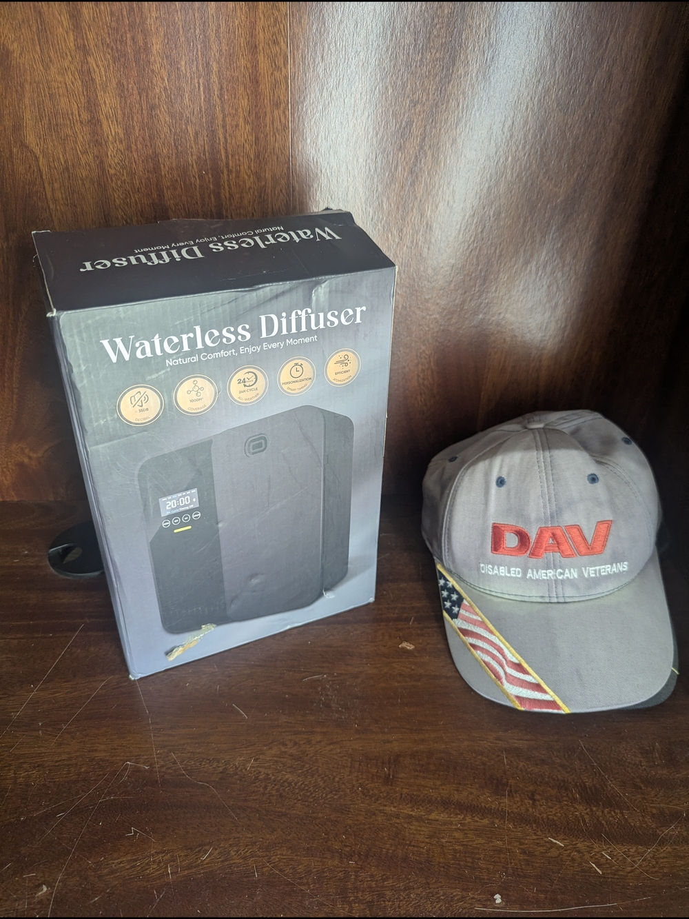 Waterless Diffuser - Black (Boxed)